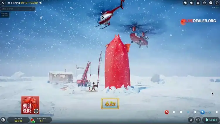 Technische Merkmale des ice fishing casino